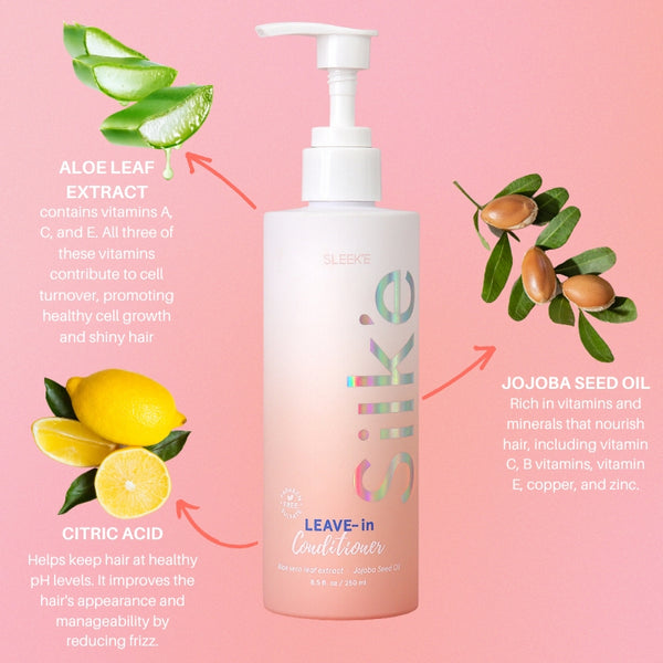 Silk'e Leave-in Conditioner – SLEEK'E HAIR