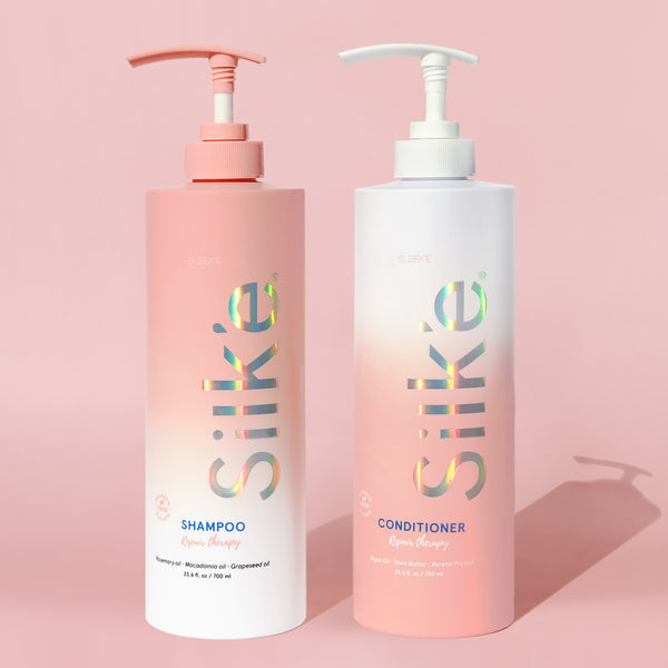 Cruelty-free shampoo & conditioner | Silk'e Repair Therapy – SLEEK