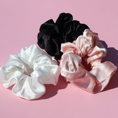 No Loose Ends - Satin Scrunchies Set of 3