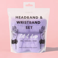 Let it Drip (Headband + Wristbands)