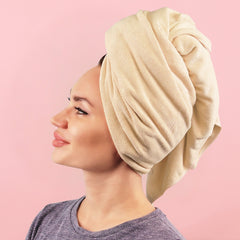 Microfiber Hair Towel 2-Pack