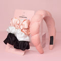 Cloud Nine Hair Essentials Bundle (Spa Headband & Satin Scrunchies) - SLEEK'E HAIR