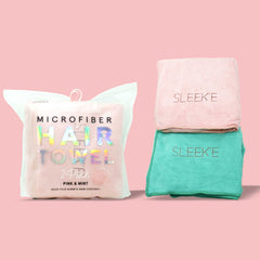 Microfiber Hair Towel 2-Pack