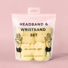 Let it Drip (Headband + Wristbands)