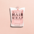 Millennial Pink Hair Wrap Packaging