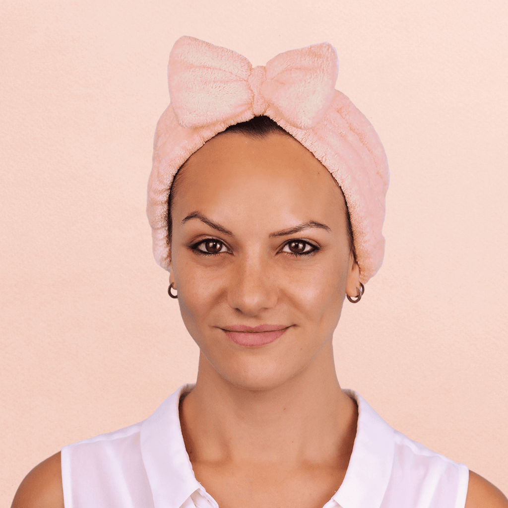 Millennial Pink Headband on Model