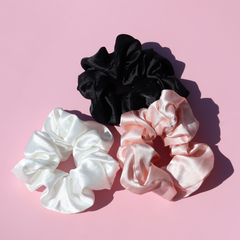 No Loose Ends - Satin Scrunchies Set of 3